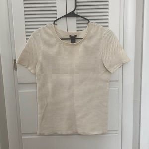 Ann Taylor ribbed blouse